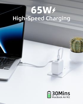 Bộ sạc nhanh Innostyle Gan Supercube 2C1A 65W