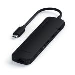 Cổng chuyển đổi Satechi 7in1 HDMI 4K/60Hz USB-C Multiport Slim với Ethernet