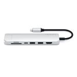 Cổng chuyển đổi Satechi 7in1 HDMI 4K/60Hz USB-C Multiport Slim với Ethernet