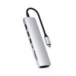 Cổng chuyển đổi Satechi 7in1 HDMI 4K/60Hz USB-C Multiport Slim với Ethernet