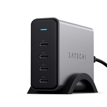 Bộ sạc GaN Satechi PD 165W 4 cổng USB-C