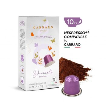 Cà phê viên nén nhôm Decerato Carraro (Cà phê Dewaxed)