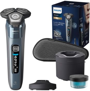 Máy cao râu khô và ướt Philips Shaver Series 8000 with SkinIQ