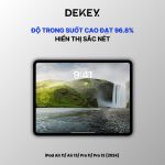 Dán cường lực Dekey Master Glass Premium iPad Pro M4 2024