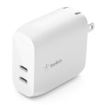 Cục sạc nhanh Belkin 40W, USB-C PD 20W + USB-C PD 20W