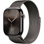 Apple Watch Series 10 (GPS+Cellular) 46mm Titanium Case, Milanese Loop