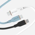 Dây cáp Mazer Infinite.LINK 3 PD60W USB-C to USB-C 2M cable (Flex, Silicone)