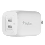 Cục sạc nhanh Belkin 65W, 2 cổng USB-C, PD 3.0 PPS GaN