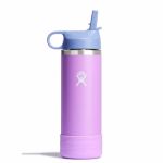 Bình giữ nhiệt cho bé Hydro Flask Kids Wide Mouth Straw Cap and Boot 18 OZ (Season 2025)