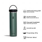 Bình giữ nhiệt Hydro Flask Lightweight Flex cap B 24 OZ (710ml)(Season 2025)