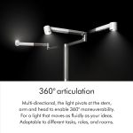 Đèn sàn cao cấp Dyson Solarcycle Morph Floor Light