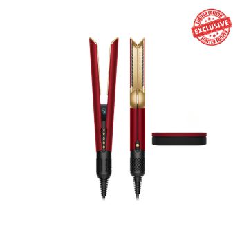 Máy duỗi sấy tóc Dyson Airstrait (Red Velvet / Gold) | Limited Edition