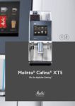 Máy pha cà phê siêu tự động Melitta Cafina XT5