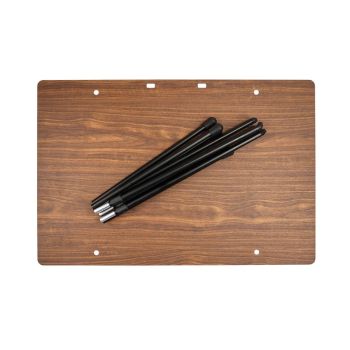 Bàn dã ngoại cao cấp Helinox Café Table Home Wide (Walnut)