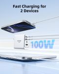 Sạc nhanh 100W Innostyle GoCharge 3C1A PD Fast Charger, IC100-4