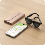 Hộp đựng kính Satechi Vegan-Leather FindAll™ Glasses Case (có Find My)