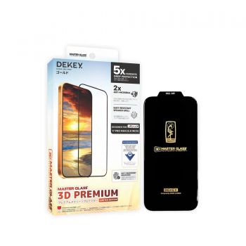 Dán cường lực CNT iPhone 17 series Dekey 3D Master Glass Premium (Privacy)