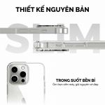Ốp lưng Dekey Magic Cover Ultral Crystal for iPhone 17 Promax