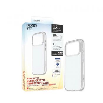 Ốp lưng Dekey Magic Cover Ultral Crystal for iPhone 17 Pro