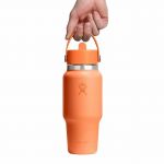Bình giữ nhiệt Hydro Flask Wide Flex Straw Travel Cap 24 OZ (710ml) - Nectar Orange (Limited)