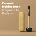 Bàn chải điện Mipow Brushgo Slimpro i4 Special Edition with Ceramic Holder CI-900S - Woodgrain