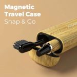 Bàn chải điện Mipow Brushgo Slimpro i4 Special Edition with Ceramic Holder CI-900S - Woodgrain