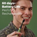 Bàn chải điện Mipow Brushgo Slimpro i4 Special Edition with Ceramic Holder CI-900S - ArmyCamo