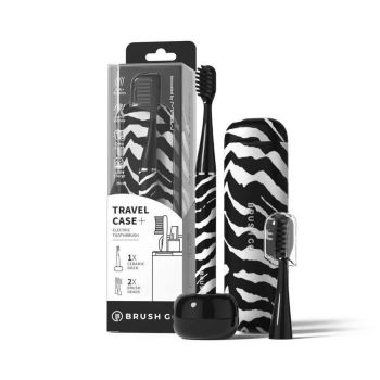 Bàn chải điện Mipow Brushgo Slimpro i4 Special Edition with Ceramic Holder CI-900S - ZebraBold