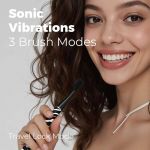Bàn chải điện Mipow Brushgo Slimpro i4 Special Edition with Ceramic Holder CI-900S - ZebraBold