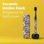Bàn chải điện Mipow Brushgo Slimpro i4 Special Edition with Ceramic Holder CI-900S - Graffiti