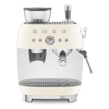 Máy pha cà phê tích hợp máy xay Smeg 50’s Style EGF03 (Cream)