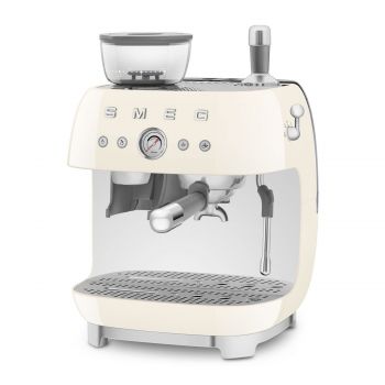 Máy pha cà phê tích hợp máy xay Smeg 50’s Style EGF03 (Cream)