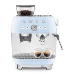 Máy pha cà phê tích hợp máy xay Smeg 50’s Style EGF03 (Blue)