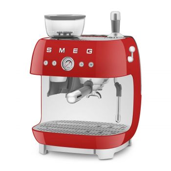 Máy pha cà phê tích hợp máy xay Smeg 50’s Style EGF03 (Red)