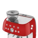 Máy pha cà phê tích hợp máy xay Smeg 50’s Style EGF03 (Red)
