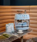 Máy pha cà phê tích hợp máy xay Smeg 50’s Style EGF03 (Blue)