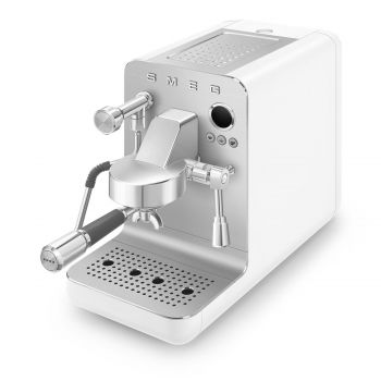 Máy pha cà phê Smeg Mini Pro EMC02 (White Matte)