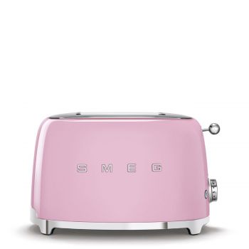 Máy nướng bánh mì Smeg 50's Style TSF01 (Pink)