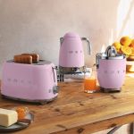 Máy nướng bánh mì Smeg 50's Style TSF01 (Pink)