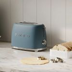Máy nướng bánh mì Smeg 50's Style TSF01 (Storm Blue)