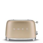 Máy nướng bánh mì Smeg 50's Style TSF01 (Champange Matt)