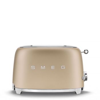Máy nướng bánh mì Smeg 50's Style TSF01 (Champange Matt)