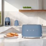 Máy nướng bánh mì Smeg 50's Style TSF01 (Storm Blue)