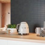 Ấm đun siêu tốc mini Smeg 50's Retro Style KLF05 (White)
