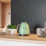 Ấm đun siêu tốc mini Smeg 50's Retro Style KLF05 (Green)