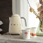 Ấm đun siêu tốc Smeg 50's Retro Style KLF03 (Cream)