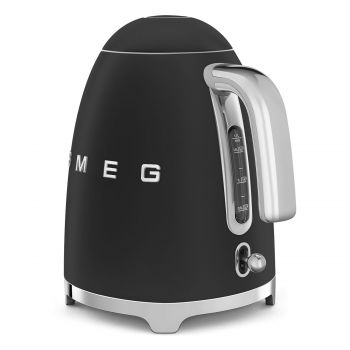 Ấm đun siêu tốc Smeg 50's Retro Style KLF03 (Black Matte)