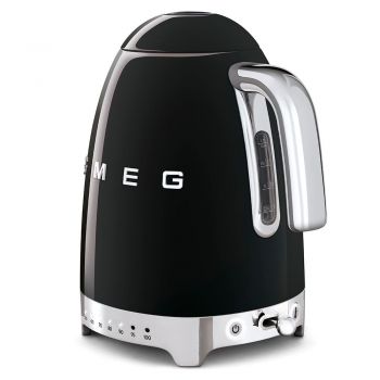 Ấm đun siêu tốc Smeg 50's Retro Style KLF04 (Black)