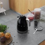 Ấm đun siêu tốc Smeg 50's Retro Style KLF04 (Black)