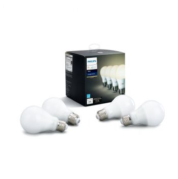 Bộ bóng đèn Philips Hue White Ambiance (4 x A19 Bulbs) - nhập khẩu